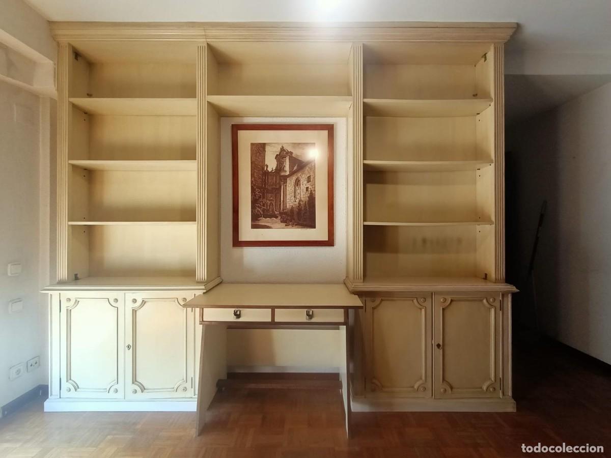 Vintage: Librer&iacute;a de madera lacada - Foto 1