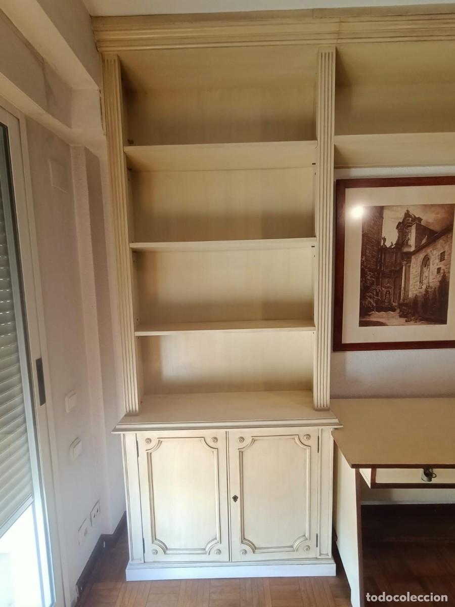 Vintage: Librer&iacute;a de madera lacada - Foto 4