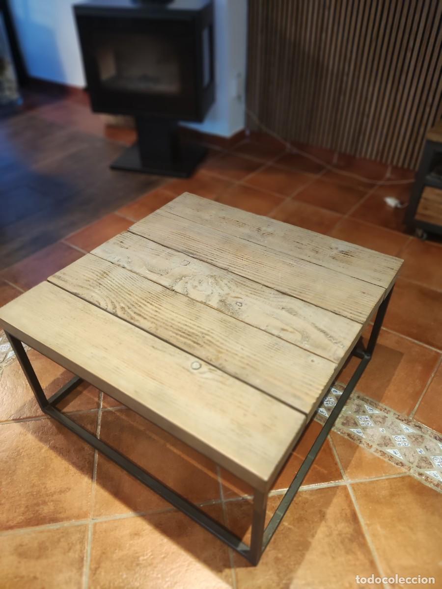 Vintage: Mesa de centro estilo industrial - Foto 1
