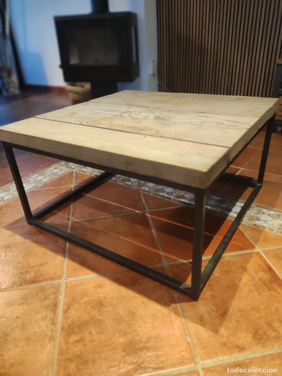 Vintage: Mesa de centro estilo industrial - Foto 2