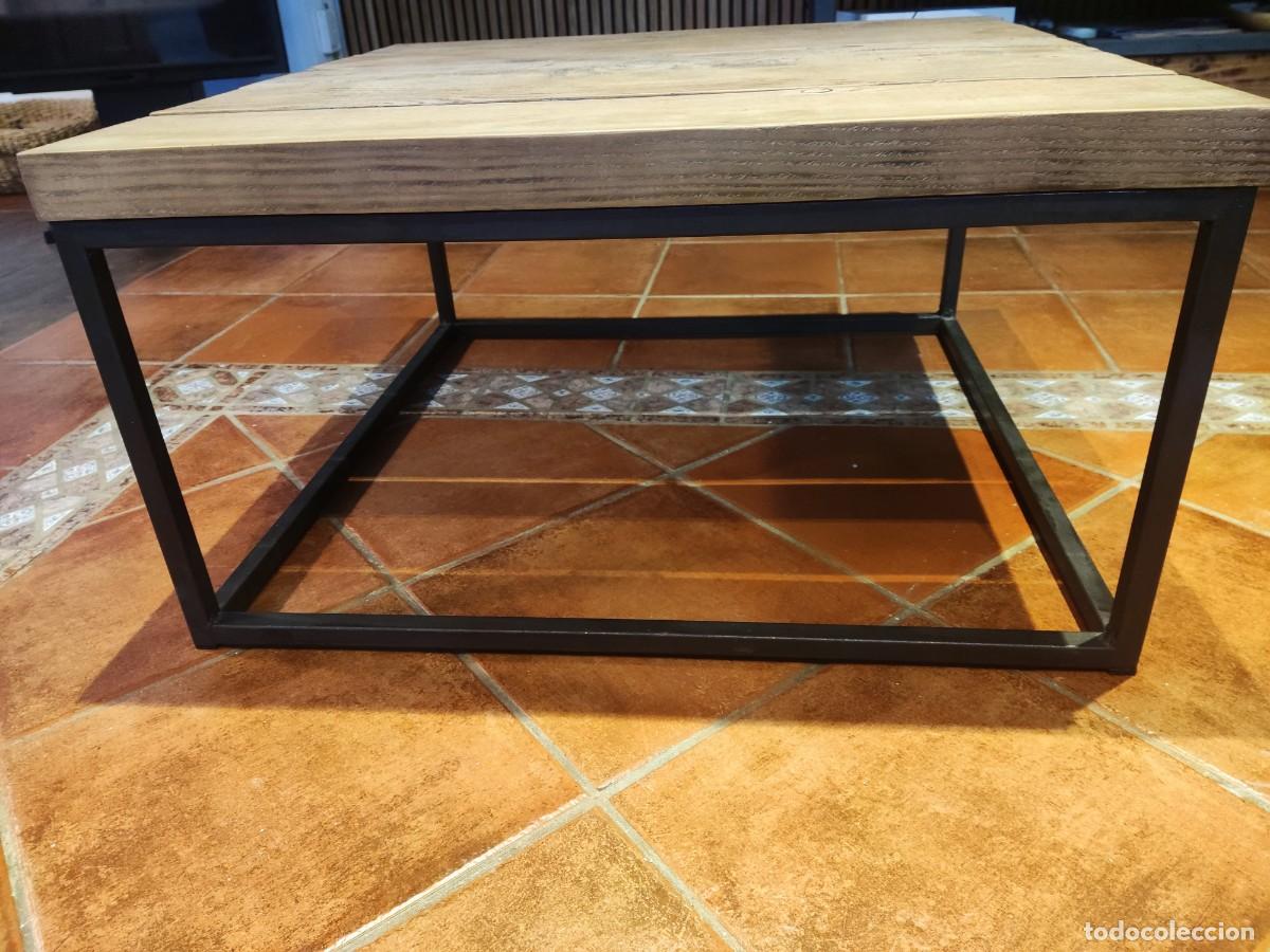 Vintage: Mesa de centro estilo industrial - Foto 3