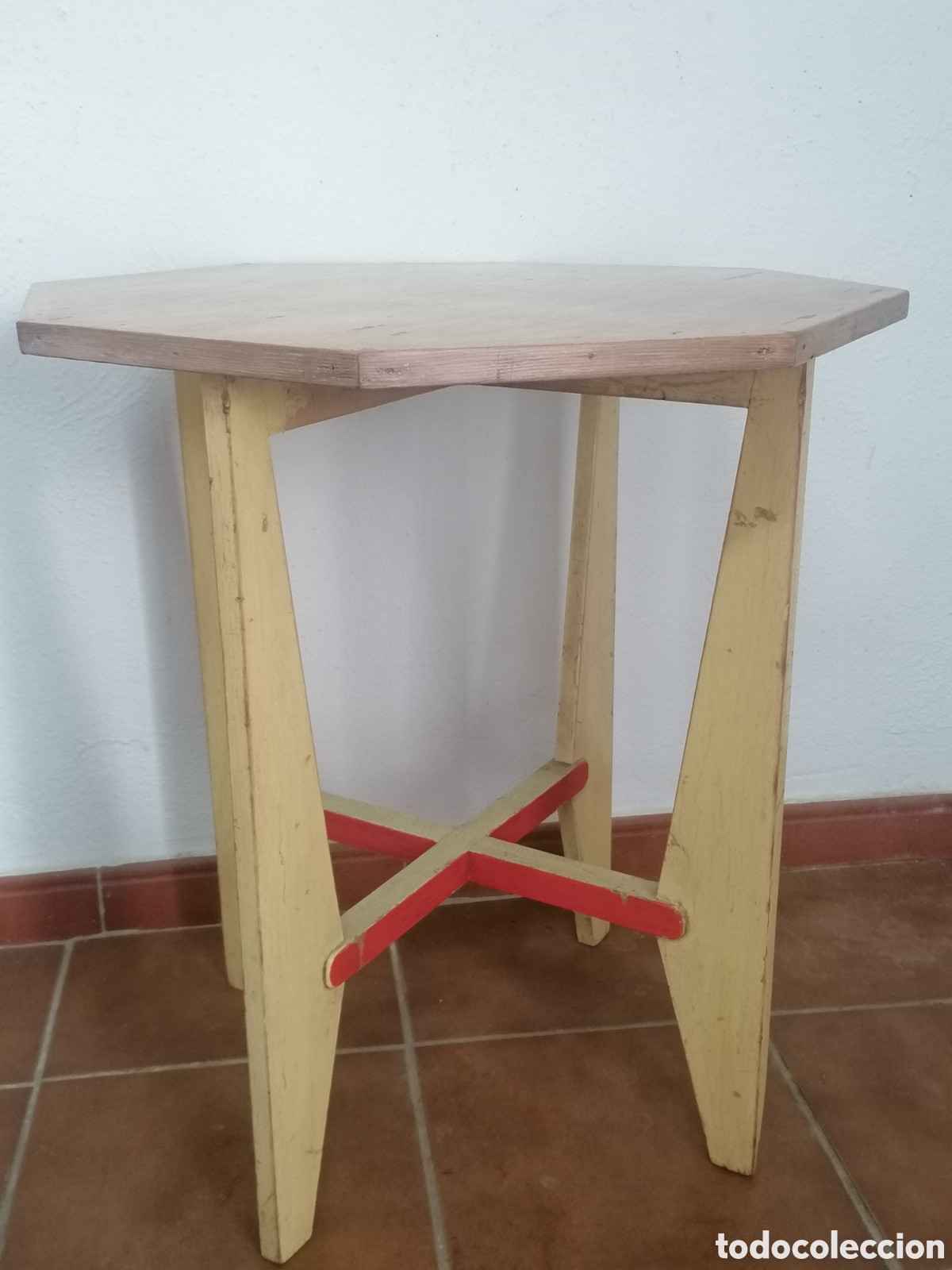 Vintage: Mesa Auxiliar mid century - Foto 3