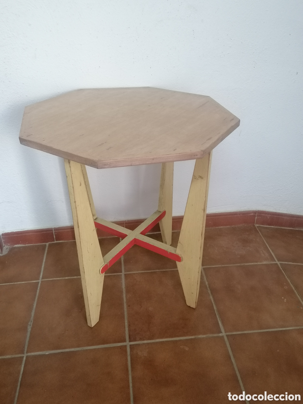 Vintage: Mesa Auxiliar mid century - Foto 5