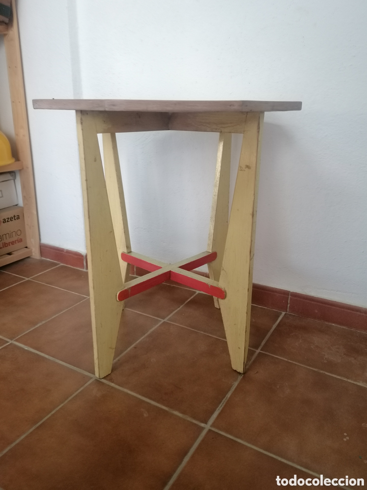 Vintage: Mesa Auxiliar mid century - Foto 7