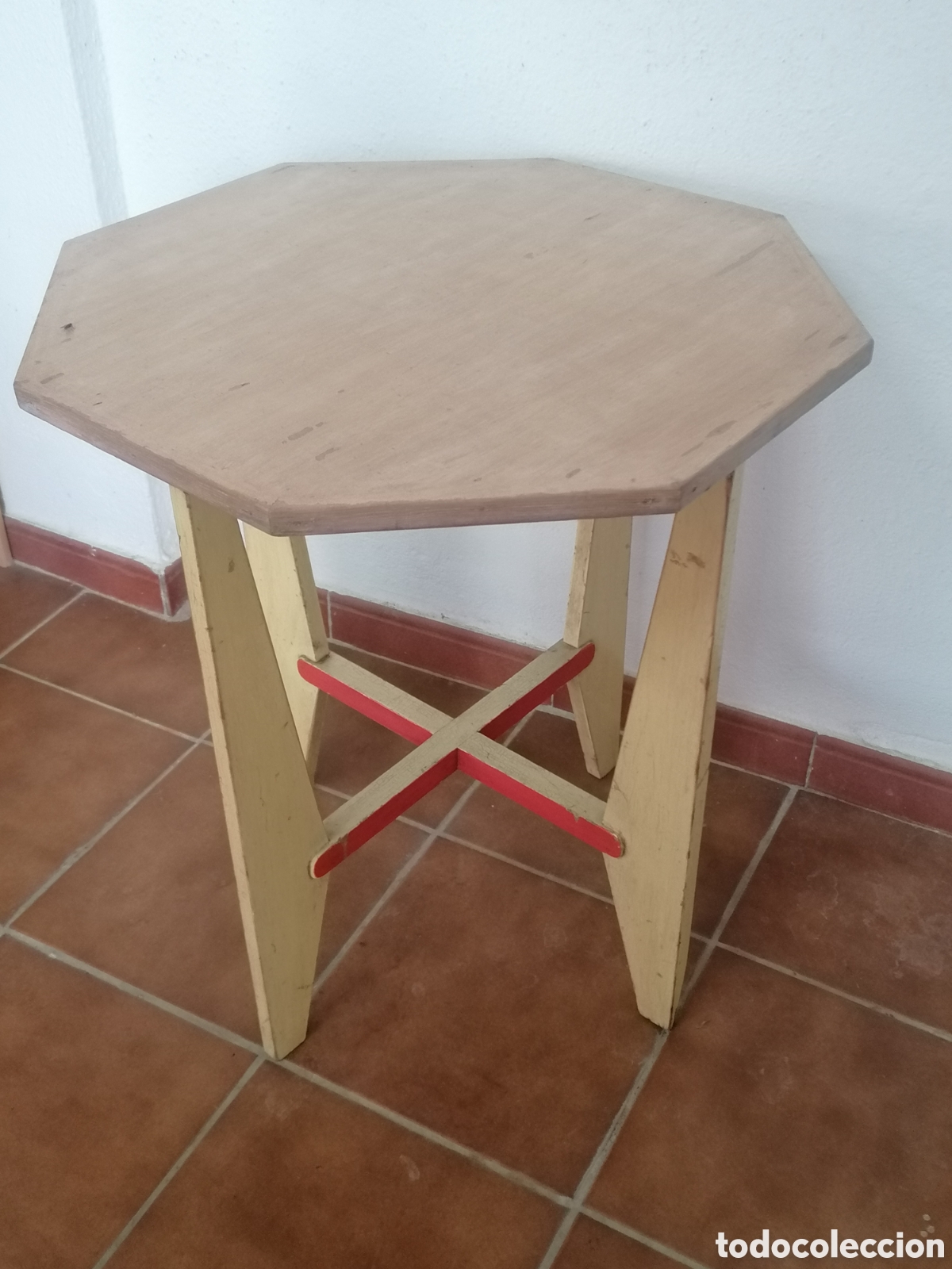 Vintage: Mesa Auxiliar mid century - Foto 1