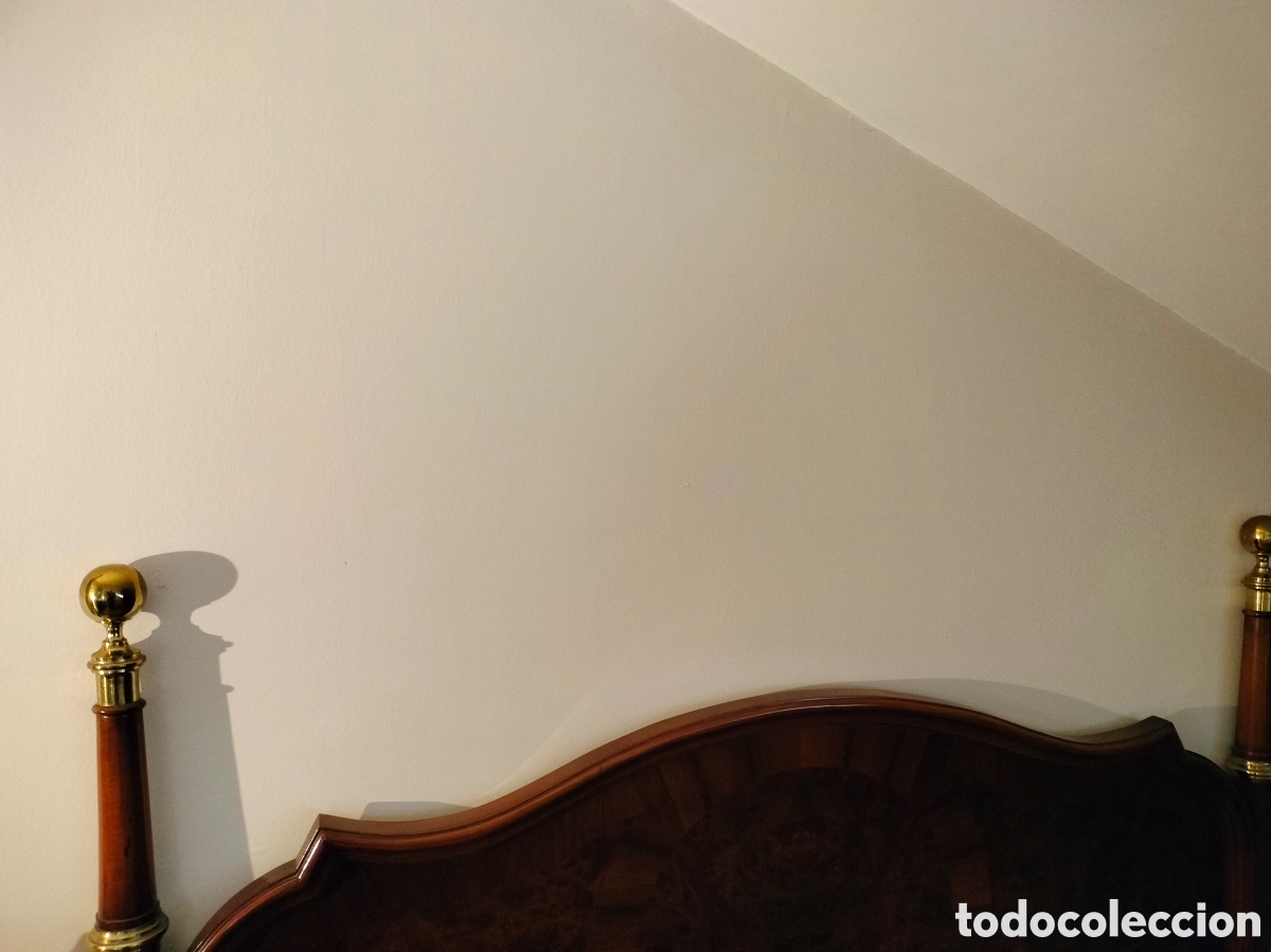Vintage: Cabecero, cama, testero de madera - Foto 3