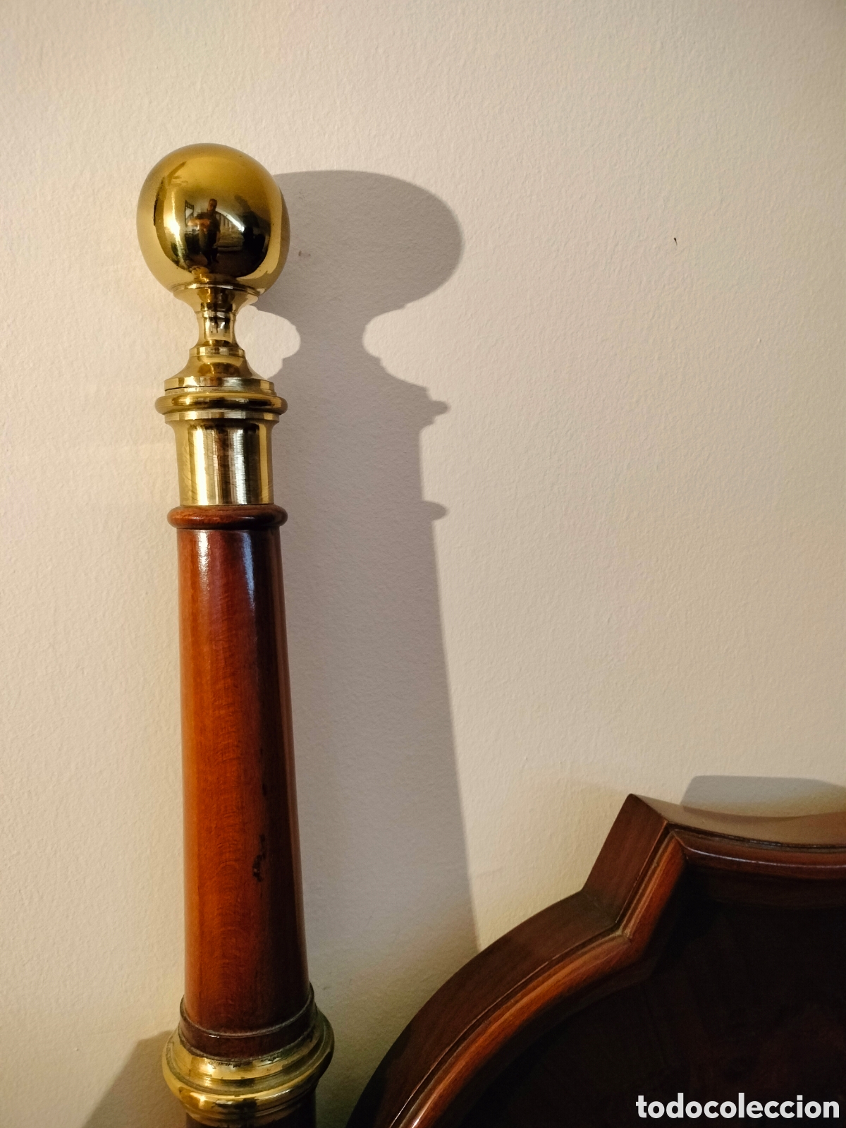 Vintage: Cabecero, cama, testero de madera - Foto 4