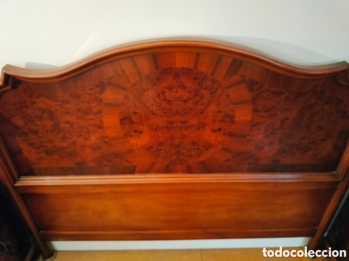 Vintage: Cabecero, cama, testero de madera - Foto 10