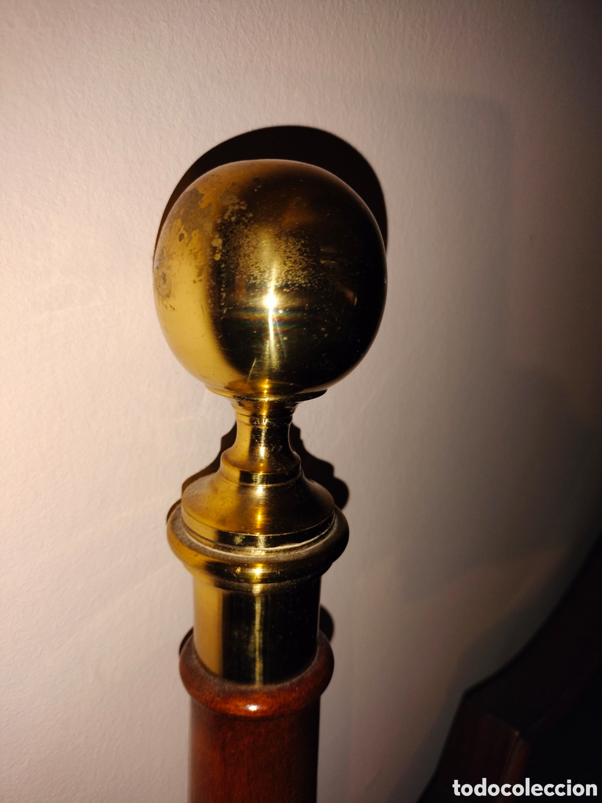 Vintage: Cabecero, cama, testero de madera - Foto 13