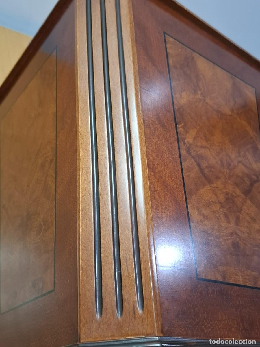 Vintage: Papelera de madera de nogal. - Foto 2