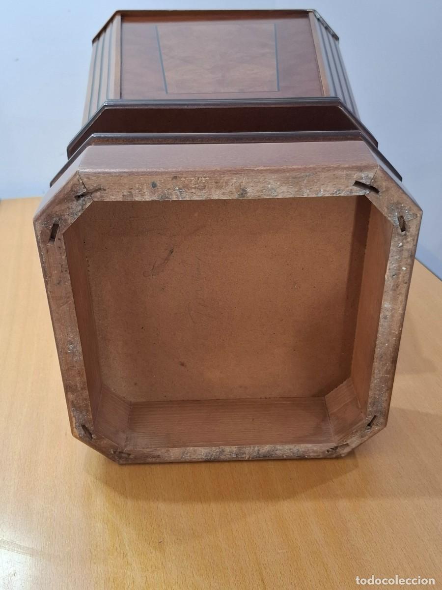 Vintage: Papelera de madera de nogal. - Foto 4