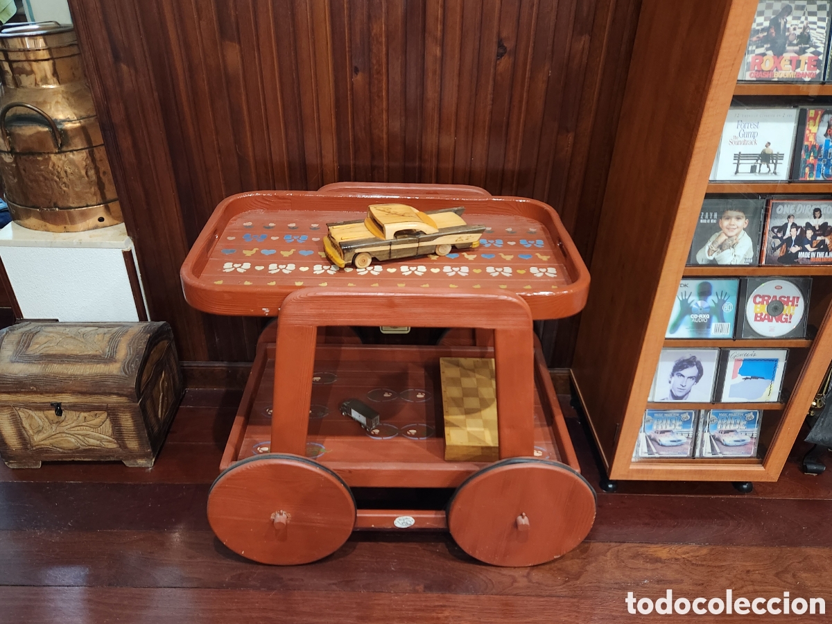 Vintage: Mesa auxiliar restaurada - Foto 2