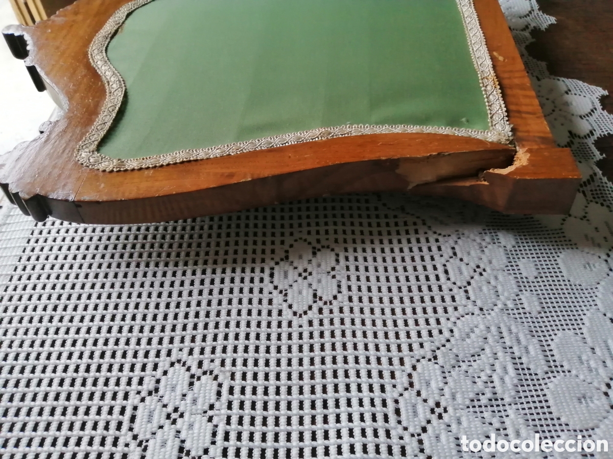 Vintage: RESPALDO DE SILLA .TAPIZADO - Foto 3