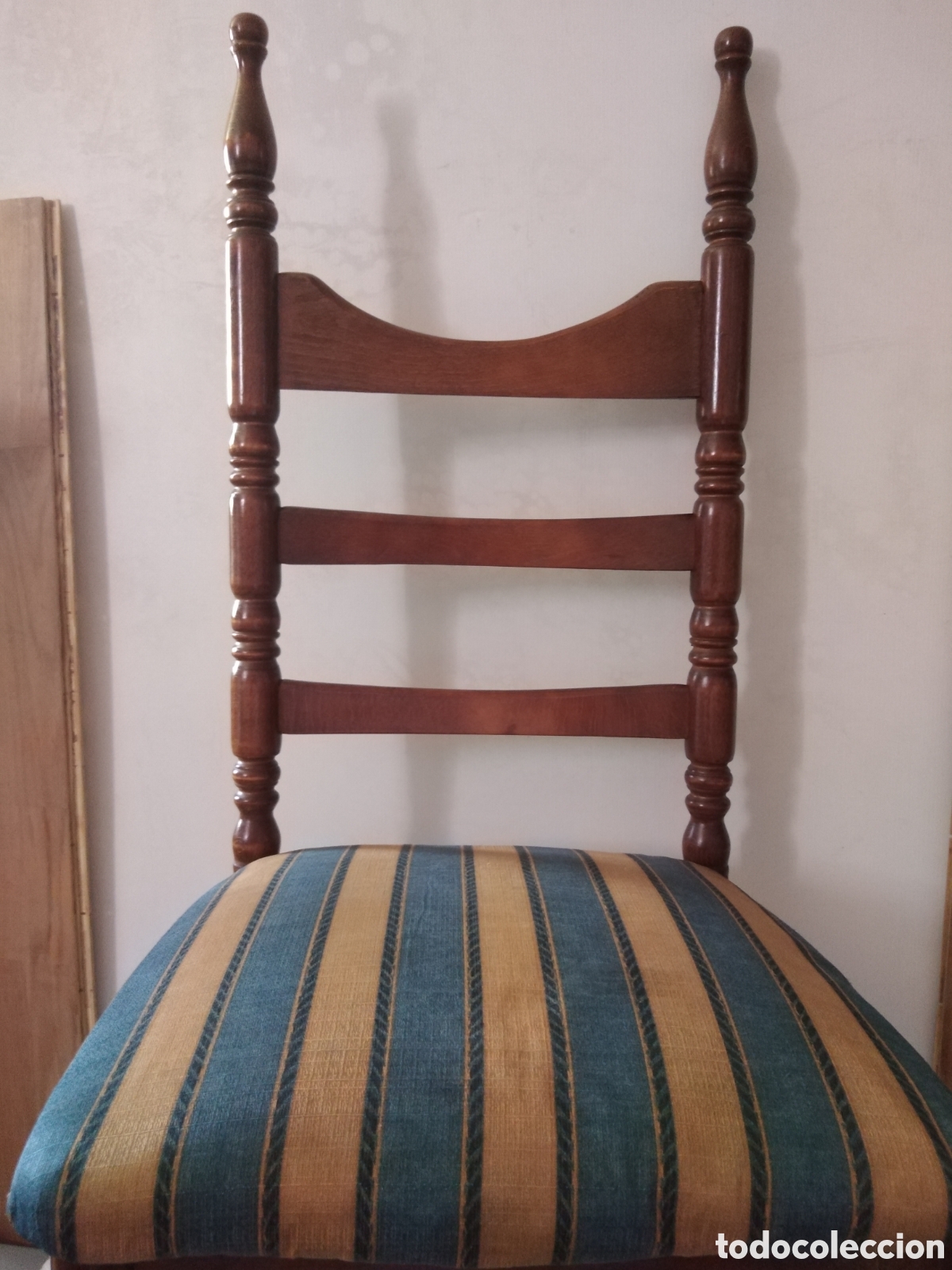 Vintage: SILLA DE MADERA ALLA - Foto 2
