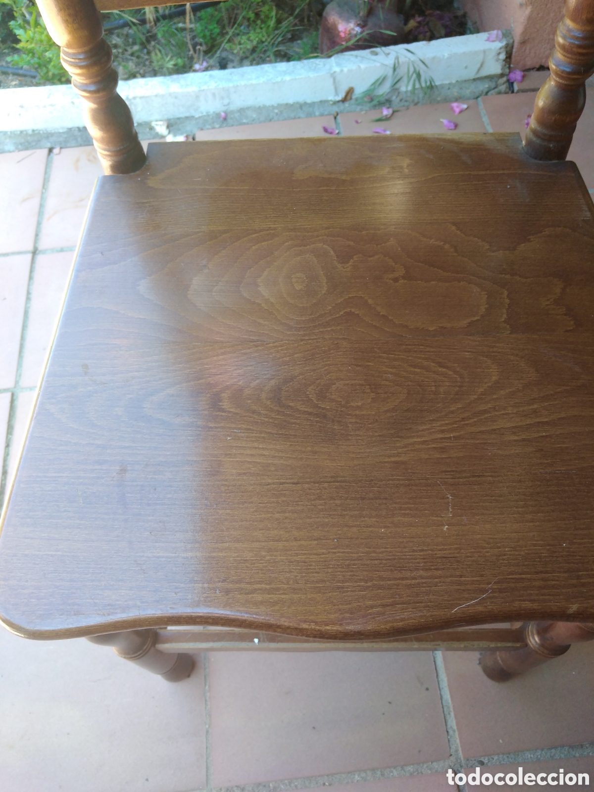 Vintage: SILLA DE MADERA ALLA - Foto 10