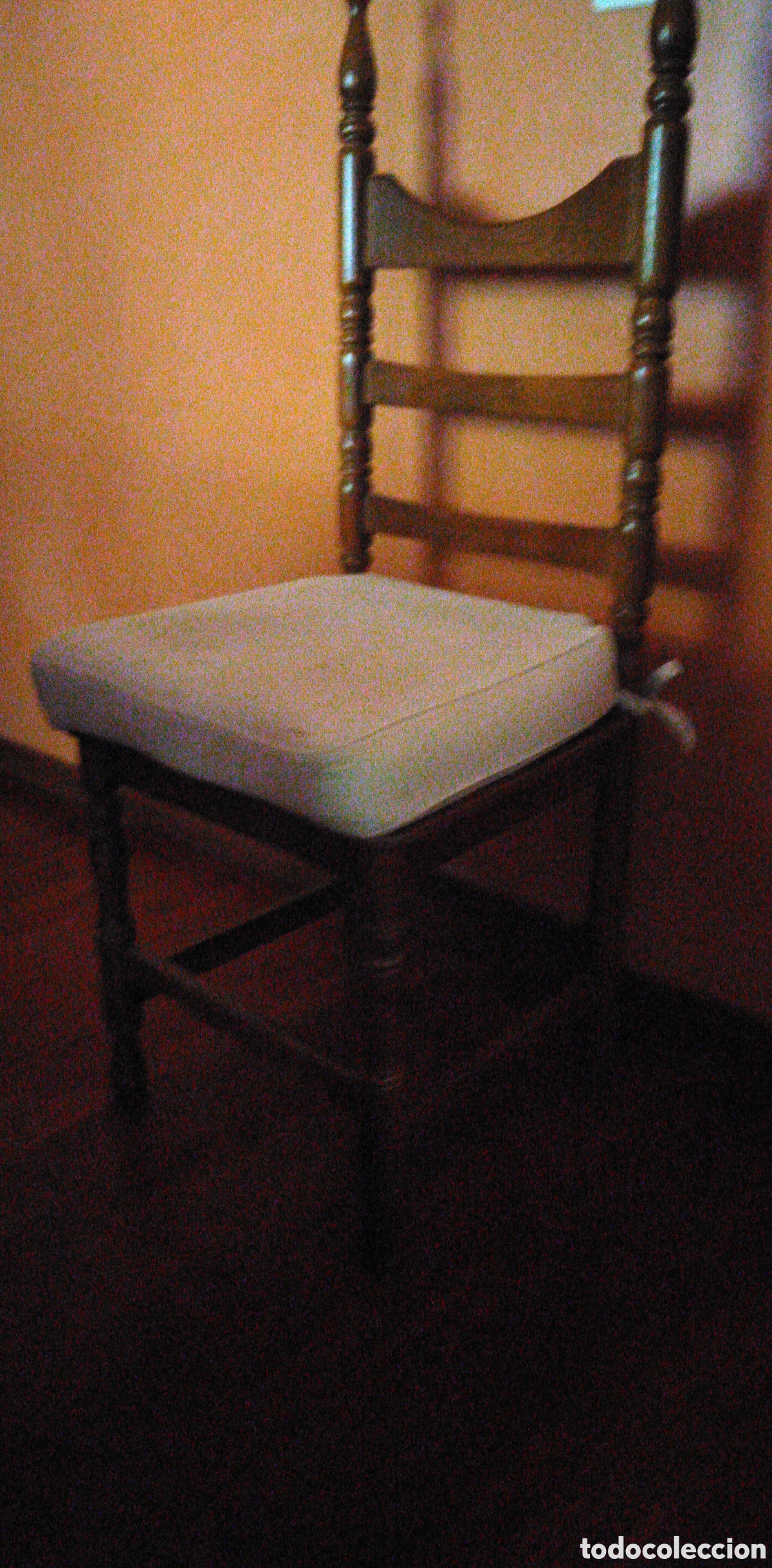 Vintage: SILLA DE MADERA ALLA - Foto 5