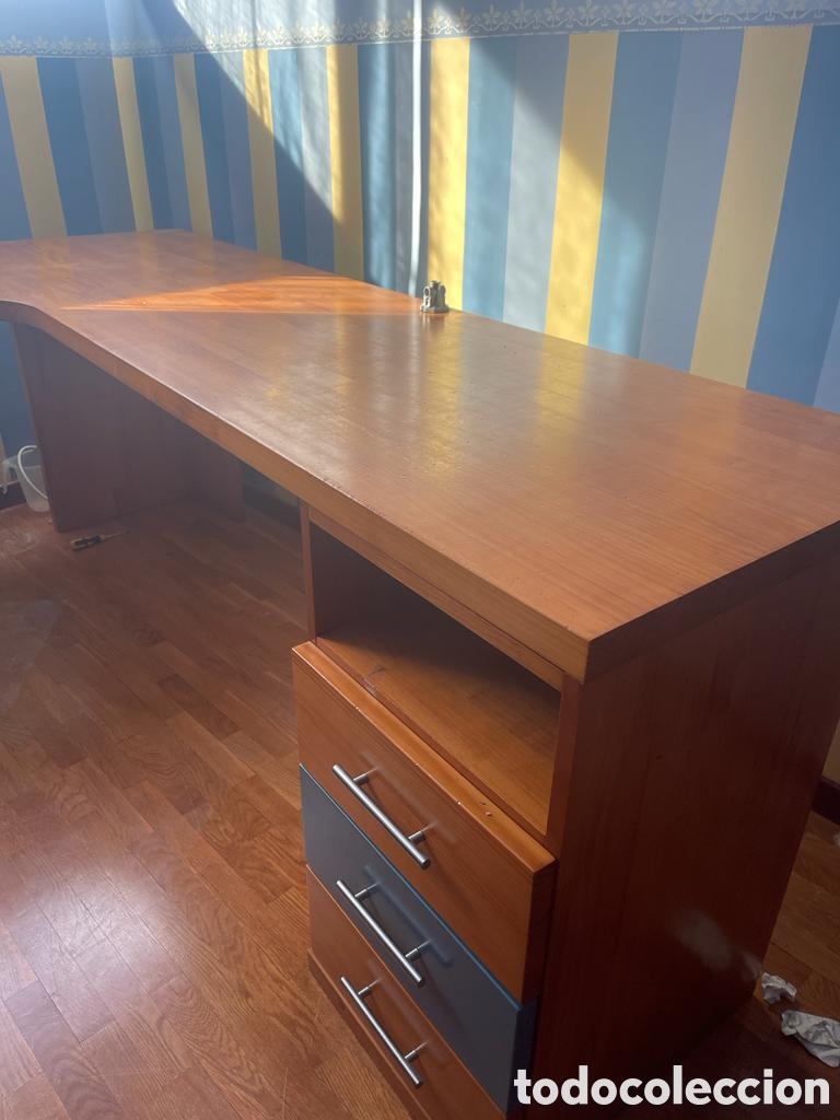 Vintage: MESA ESCHITORIO DE MADERA - Foto 6