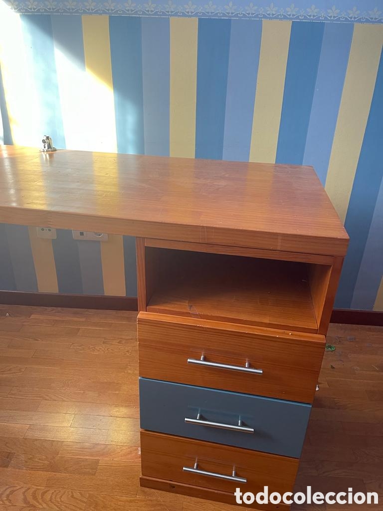 Vintage: MESA ESCHITORIO DE MADERA - Foto 1