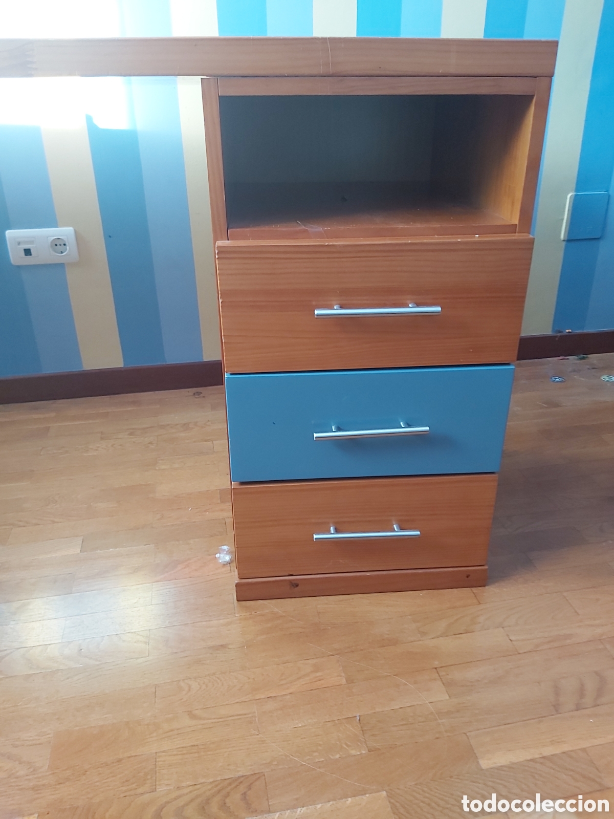 Vintage: MESA ESCHITORIO DE MADERA - Foto 11