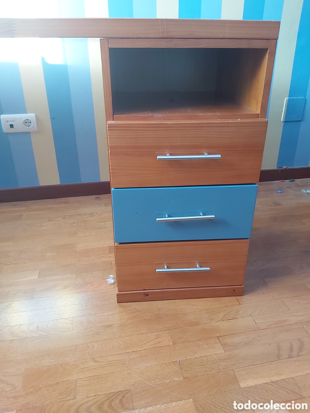 Vintage: MESA ESCHITORIO DE MADERA - Foto 12