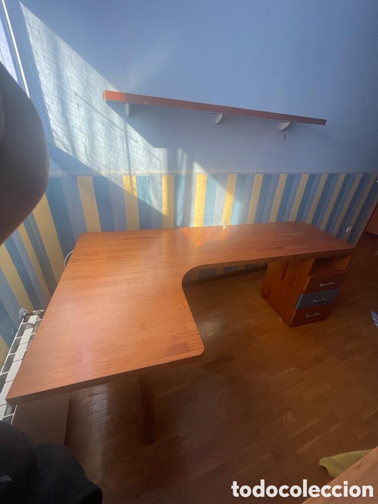 Vintage: MESA ESCHITORIO DE MADERA - Foto 13