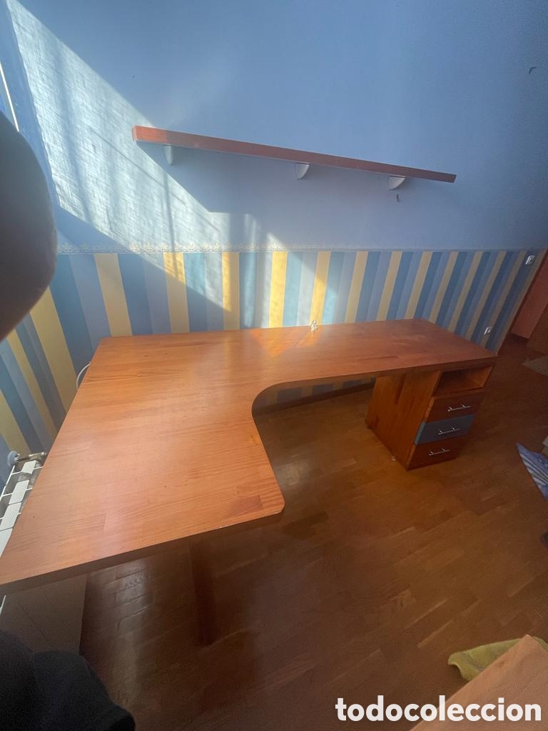 Vintage: MESA ESCHITORIO DE MADERA - Foto 14