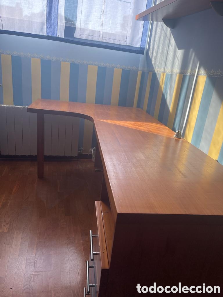 Vintage: MESA ESCHITORIO DE MADERA - Foto 3