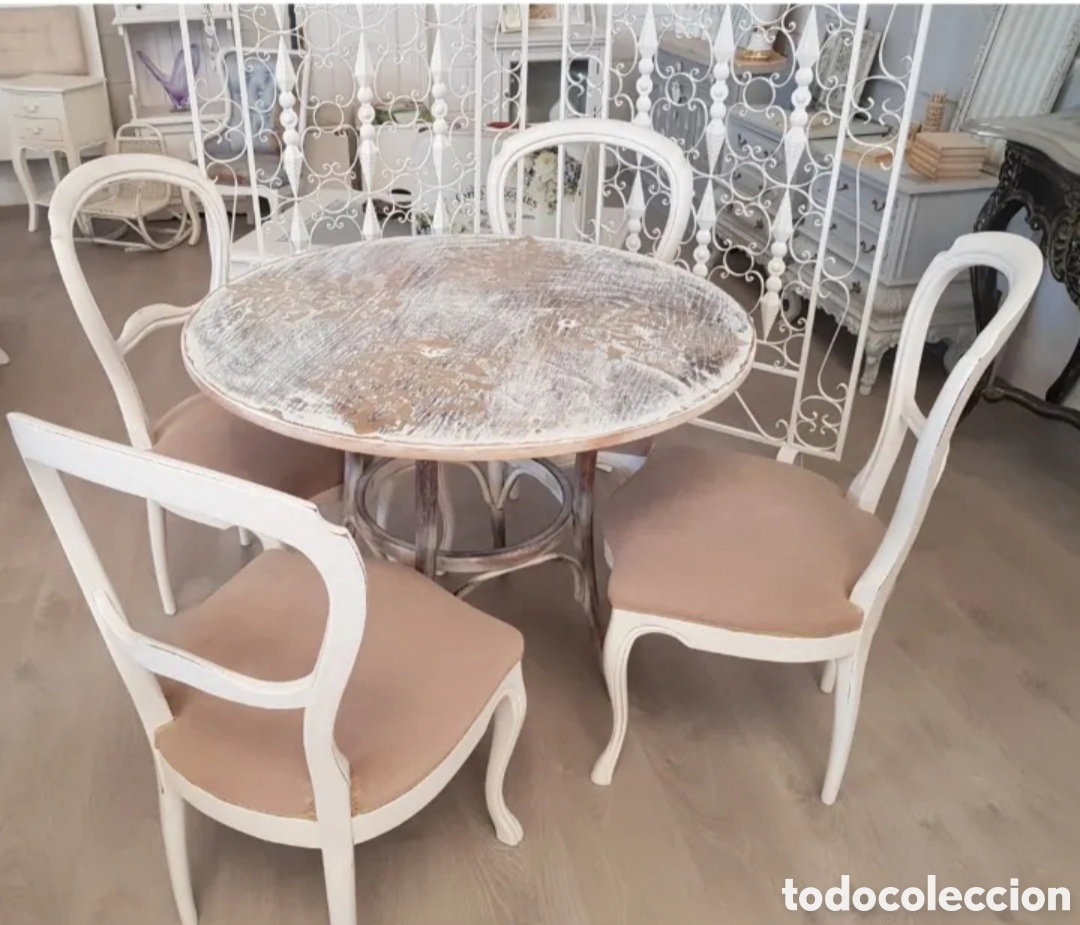 Vintage: Mesa shabby chic vintage - Foto 4