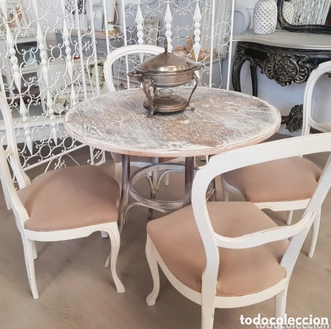 Vintage: Mesa shabby chic vintage - Foto 8
