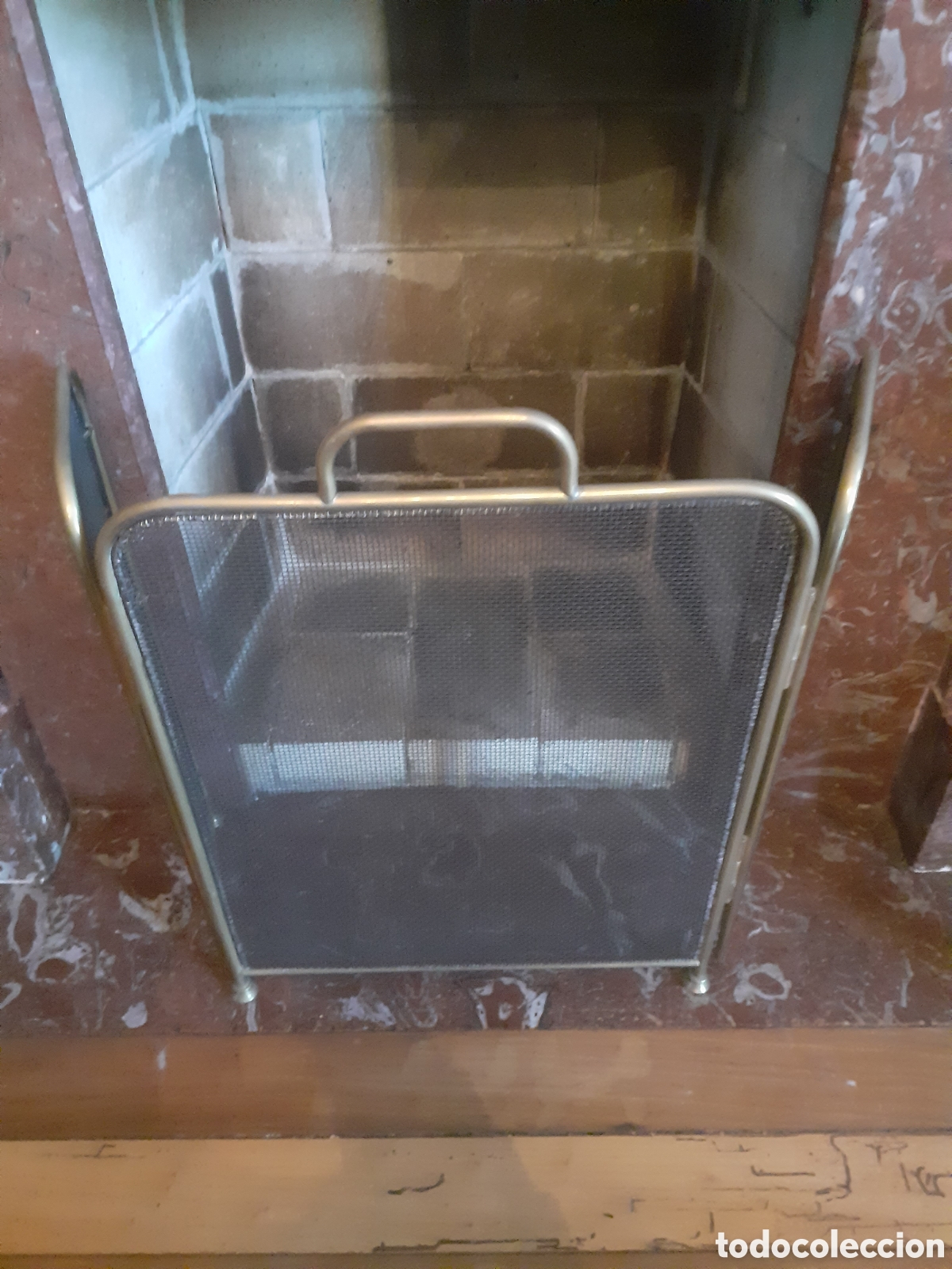 Vintage: Protector Chimenea Metal - Foto 2