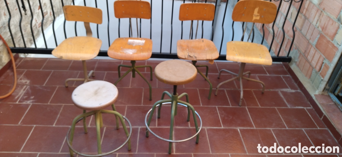 Vintage: sillas individuales. Taburetes VENDIDOS!!! - Foto 1