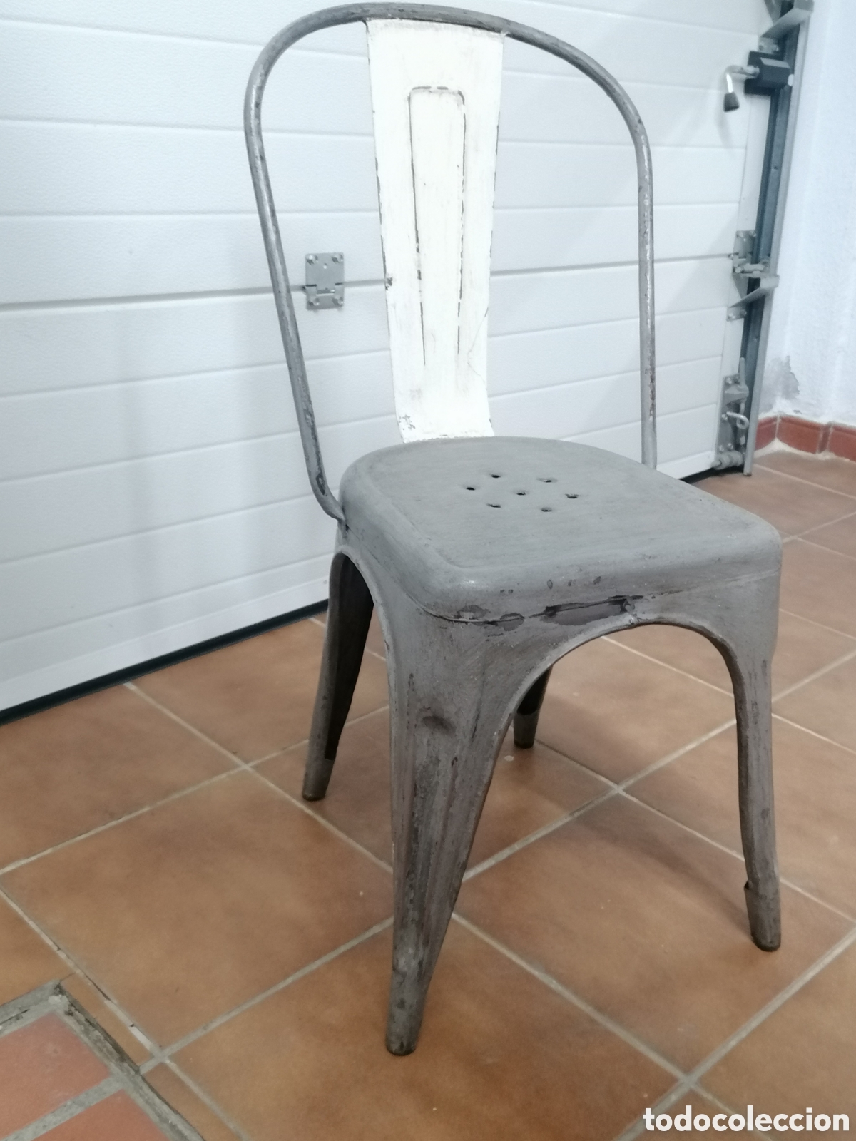 Vintage: Silla Tolix vintage original - Foto 6
