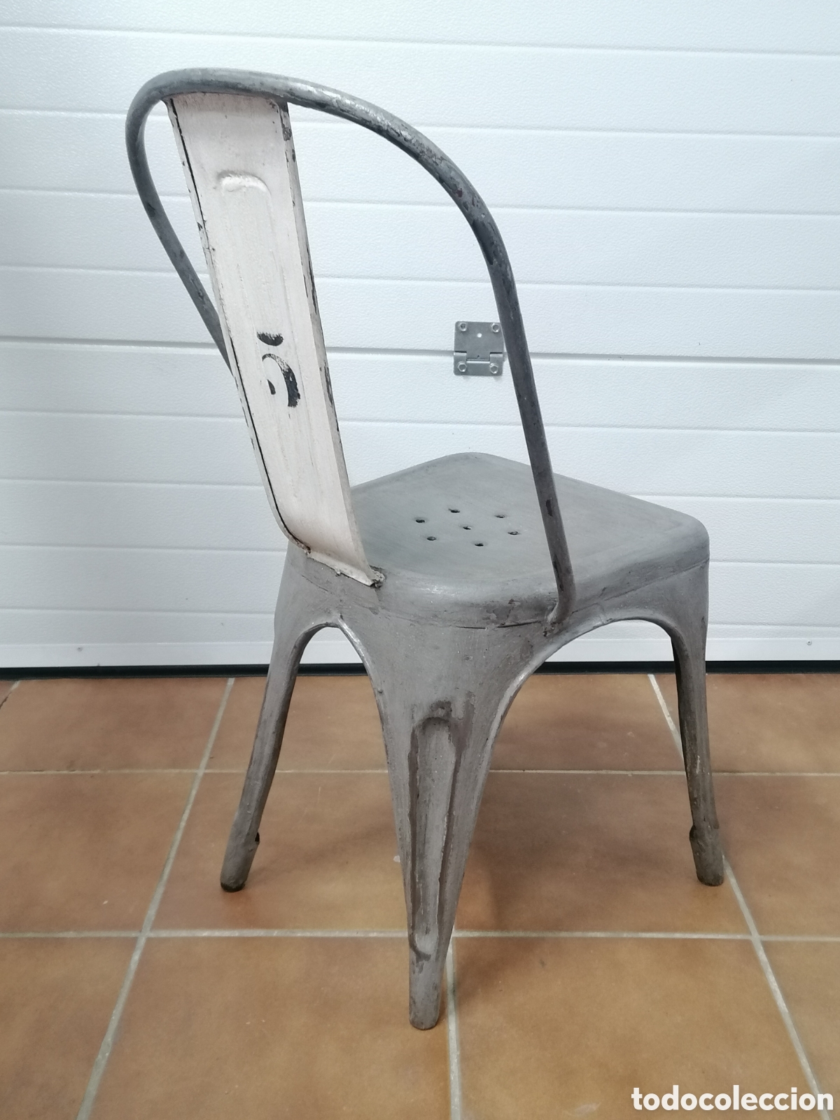 Vintage: Silla Tolix vintage original - Foto 7