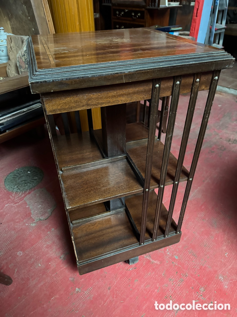 Vintage: Mesa auxiliar para libros - Foto 2