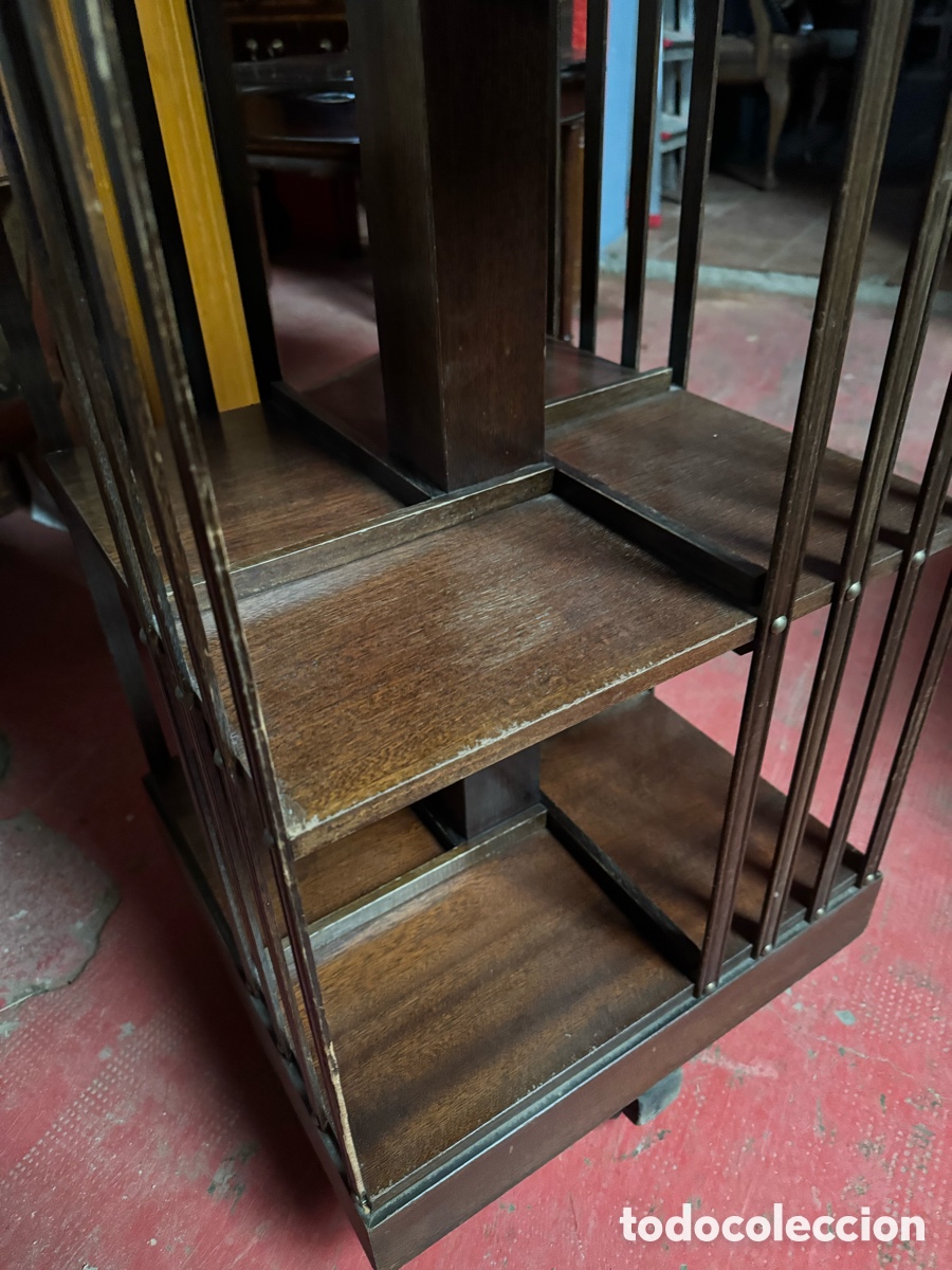 Vintage: Mesa auxiliar para libros - Foto 5