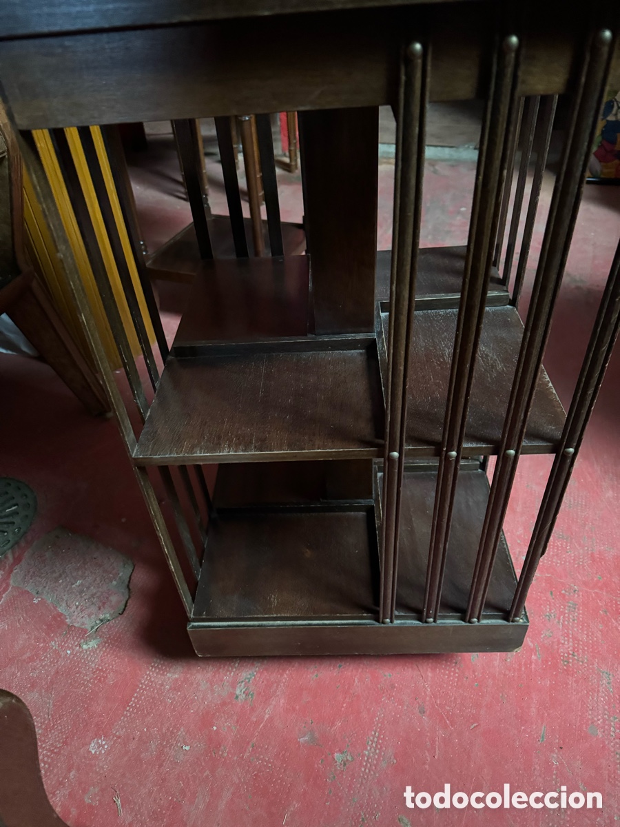 Vintage: Mesa auxiliar para libros - Foto 6