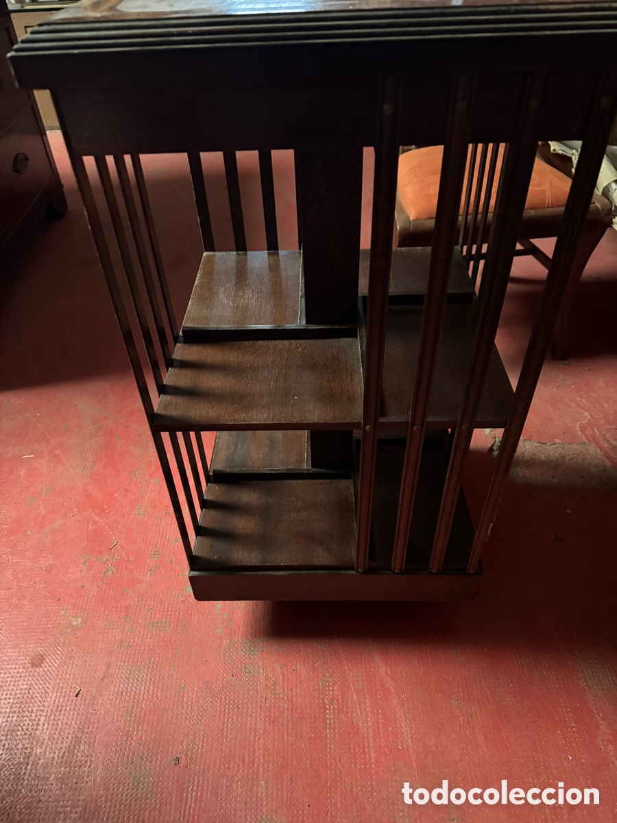 Vintage: Mesa auxiliar para libros - Foto 9