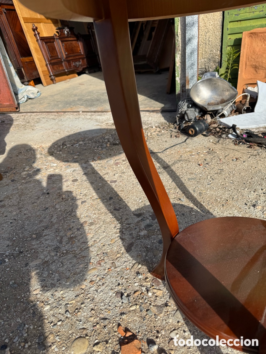 Vintage: Mesa velador en madera - Foto 5