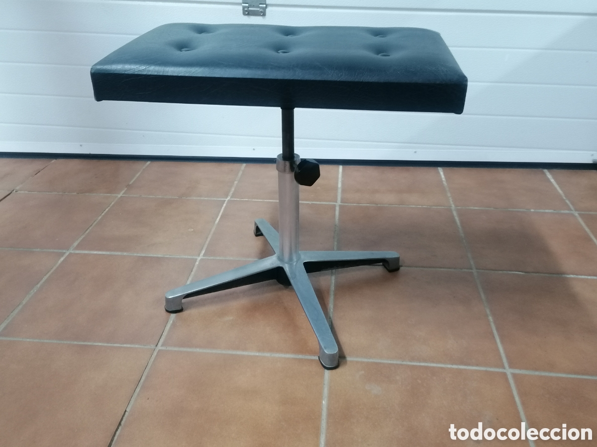 Vintage: Taburete elevable vintage - Foto 2