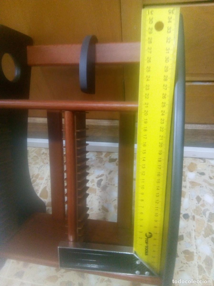 Vintage: ESTANTE CD MADERA MACIZA A ESTRENAR - Foto 7