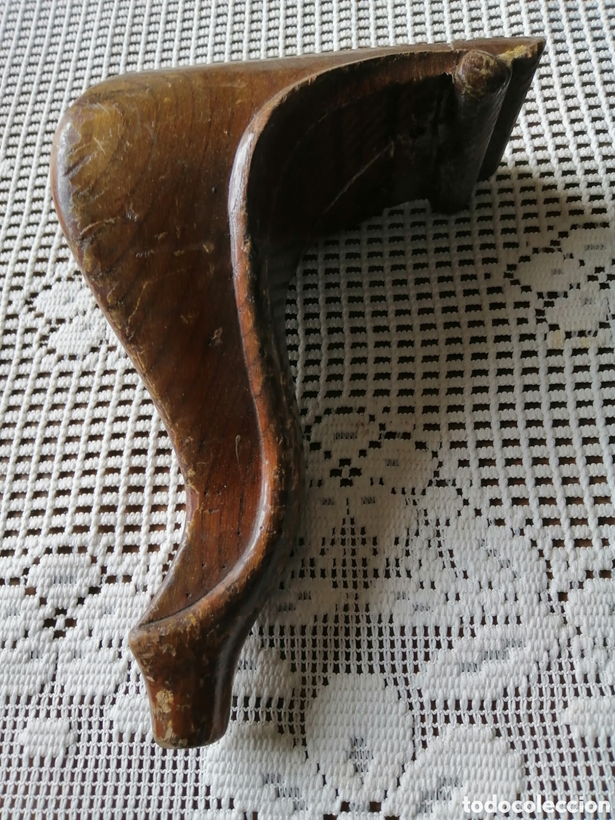 Vintage: PATAS DE MUEBLE. MADERA DE CASTA&Ntilde;O - Foto 2