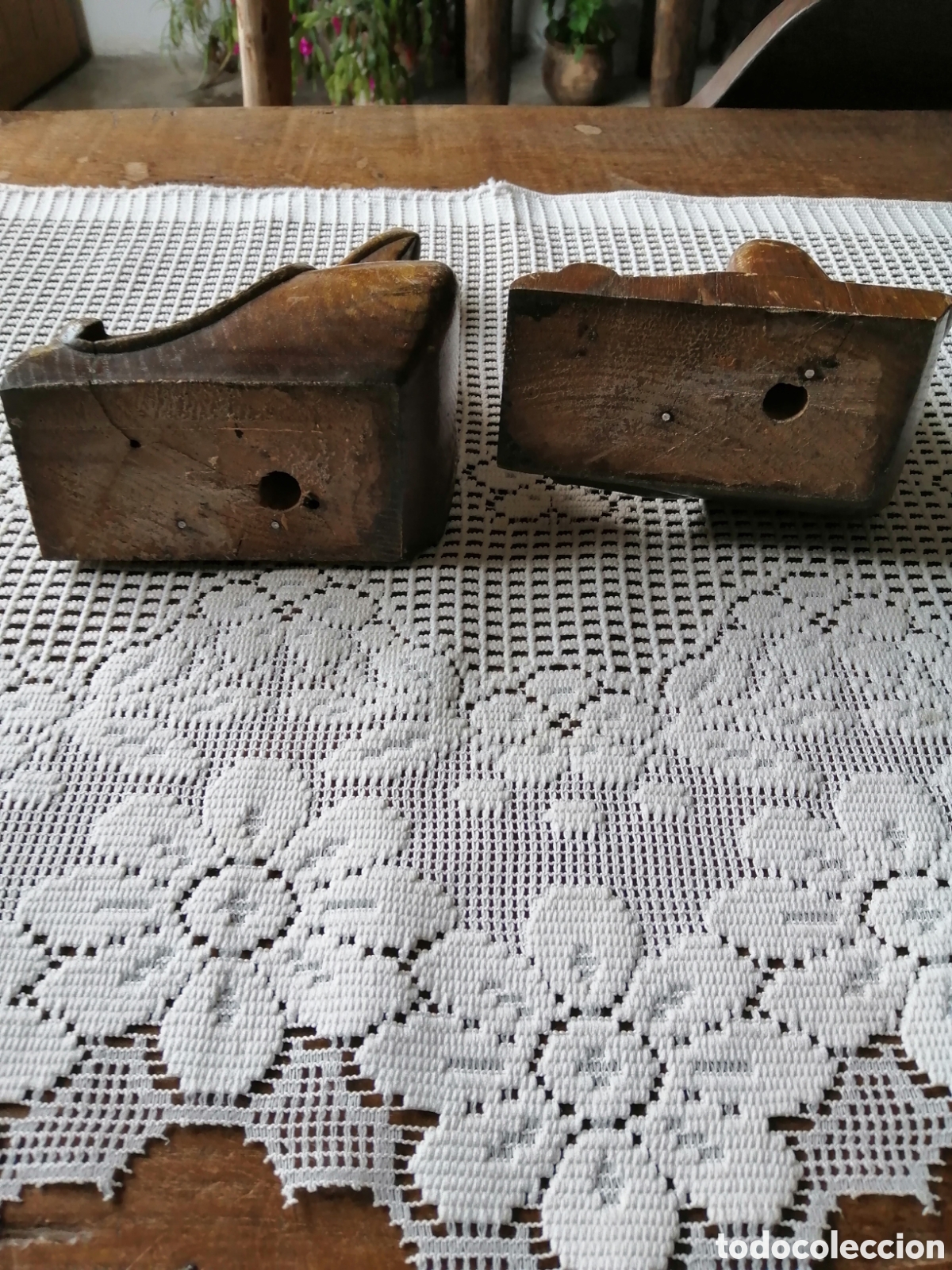 Vintage: PATAS DE MUEBLE. MADERA DE CASTA&Ntilde;O - Foto 7