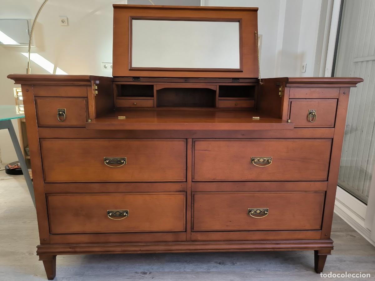 Vintage: Mueble tocador con espejo y cajones - Foto 1