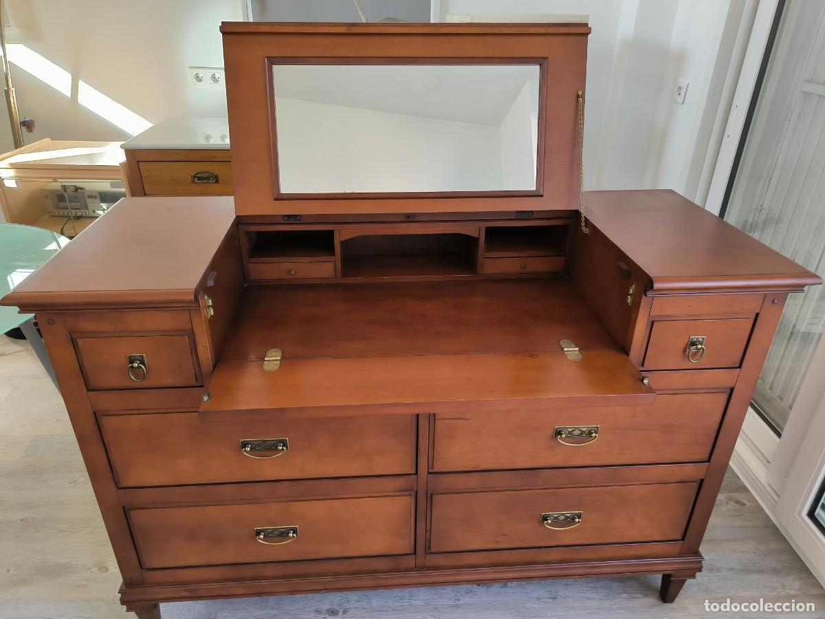 Vintage: Mueble tocador con espejo y cajones - Foto 4