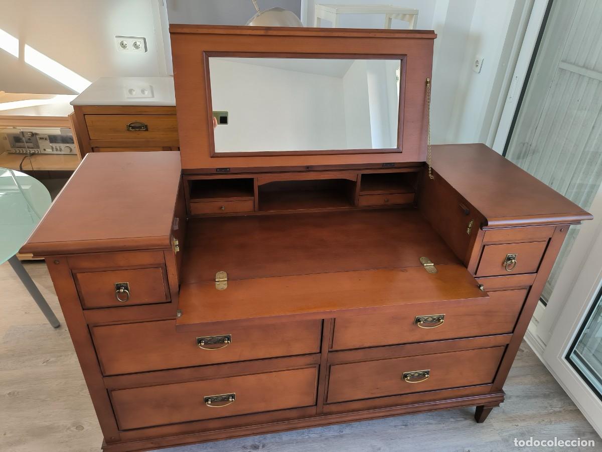 Vintage: Mueble tocador con espejo y cajones - Foto 7