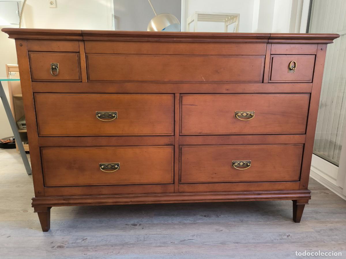 Vintage: Mueble tocador con espejo y cajones - Foto 9