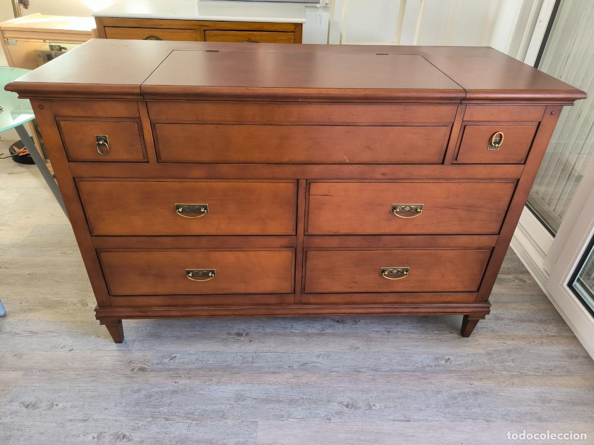 Vintage: Mueble tocador con espejo y cajones - Foto 15
