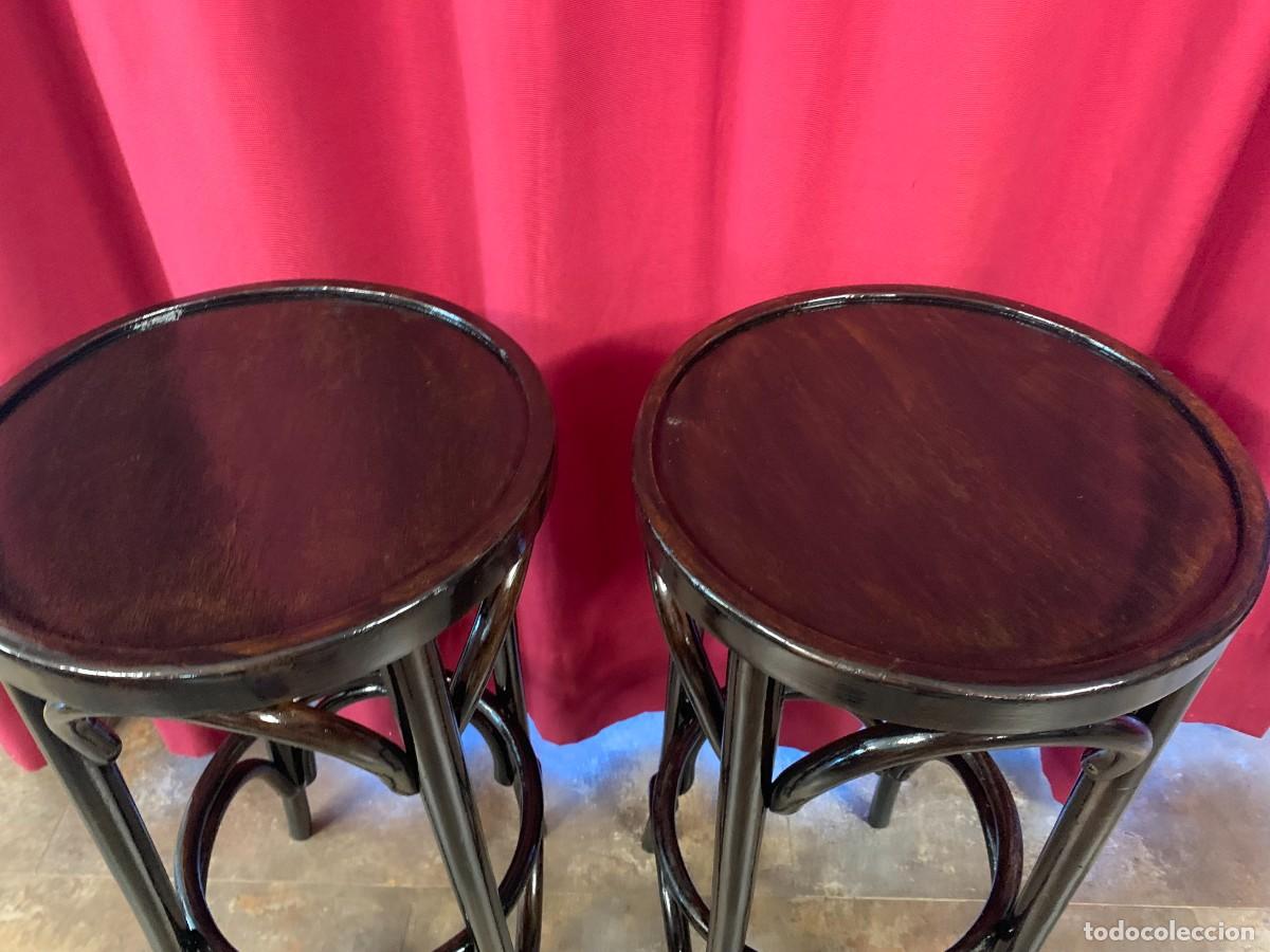 Vintage: SILLAS; TABURETE ESTILO THONET EN MADERA MACIZA - Foto 3