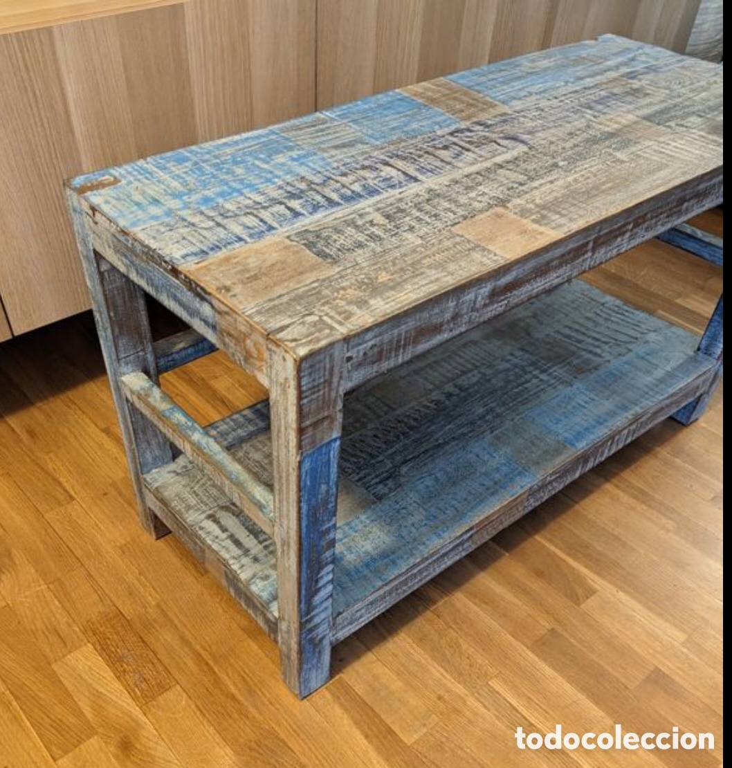 Vintage: Mesa azul tv . BECAR&Aacute; - Foto 3