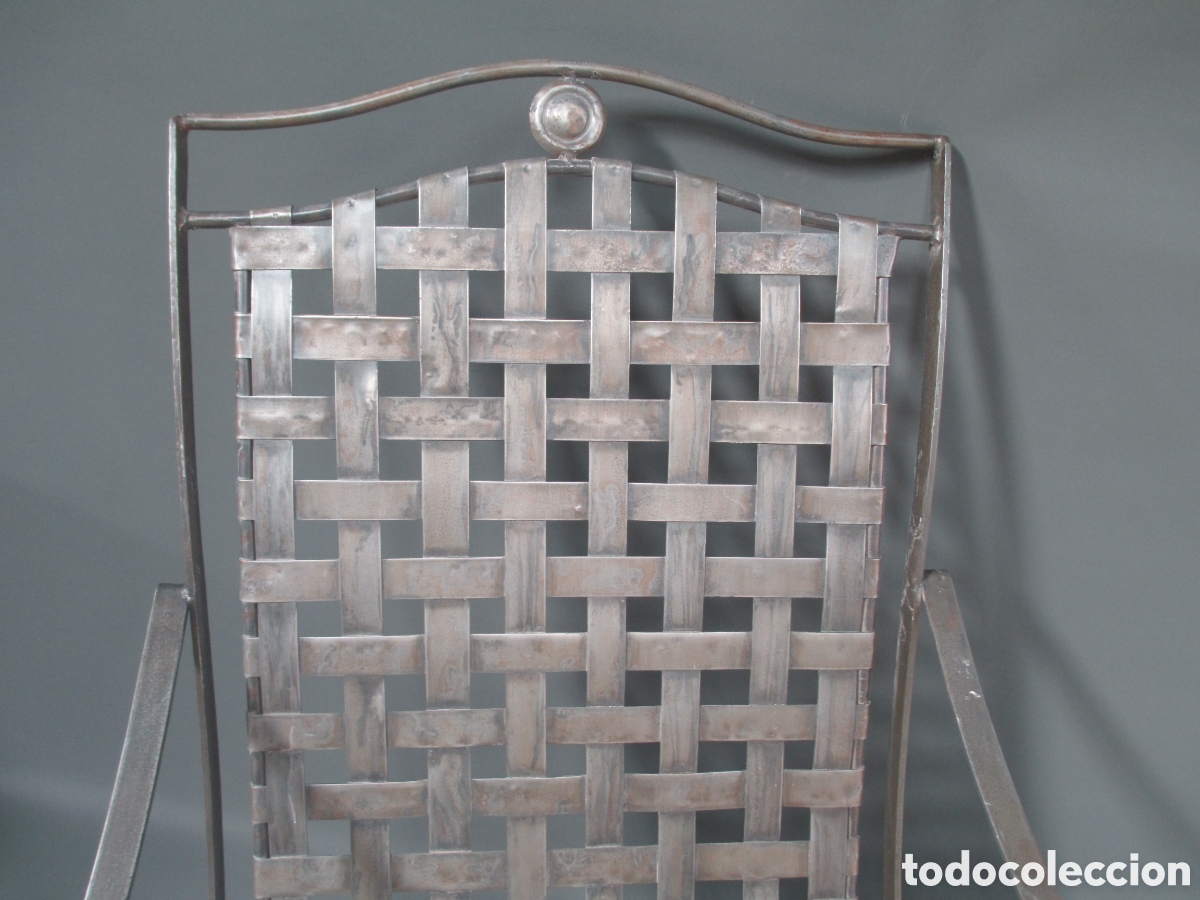 Vintage: Sillon de metal para exterior - Foto 2